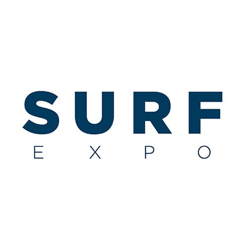 Surf Expo logo.