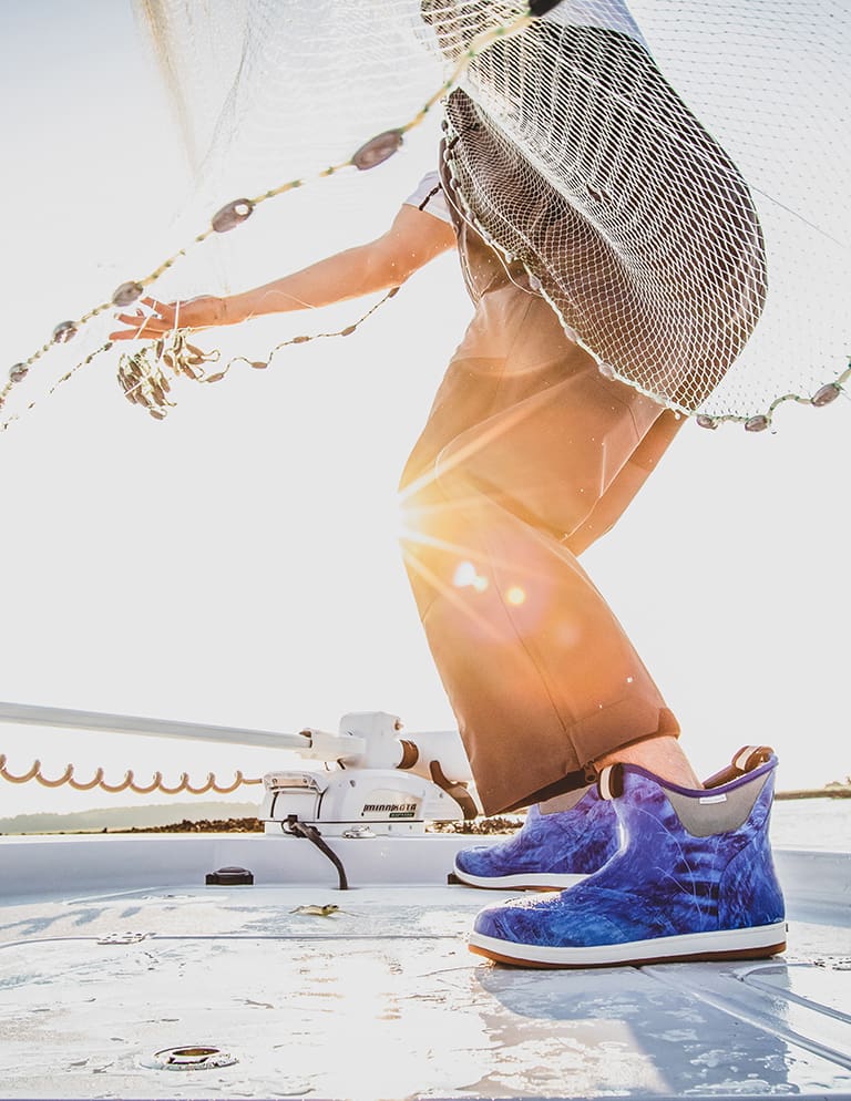 Fishing with net