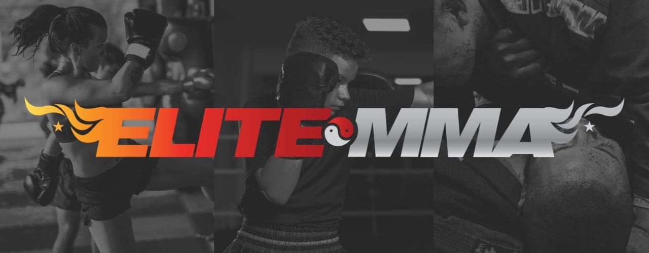 Elite MMA logo.