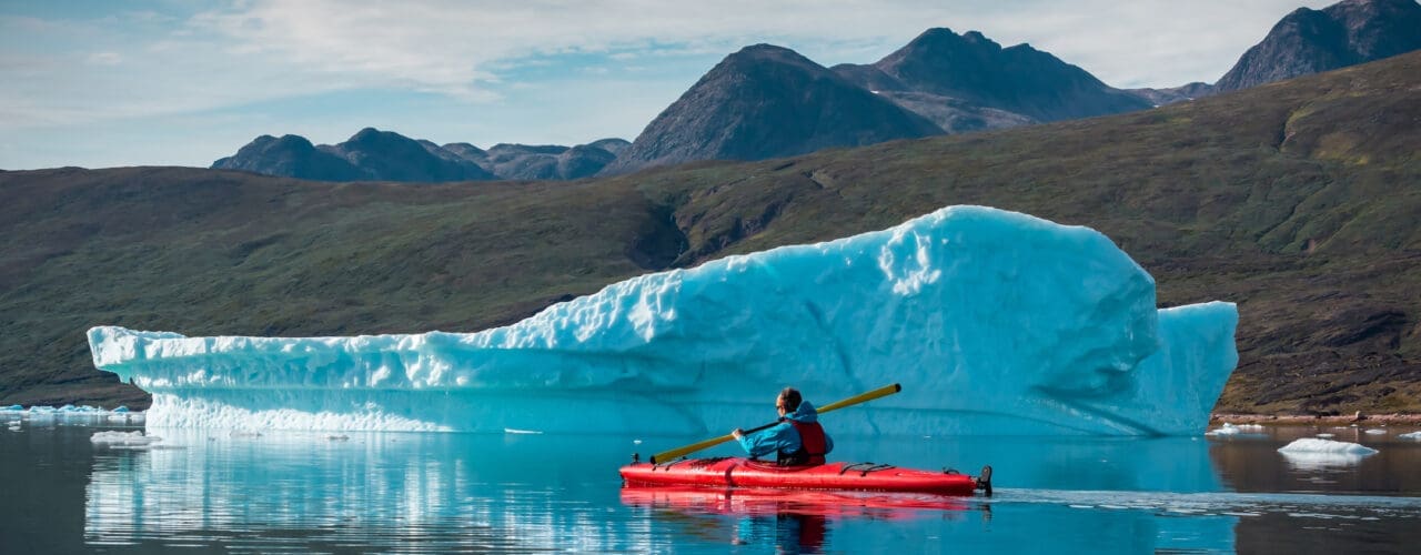 Kayaking in Greenland